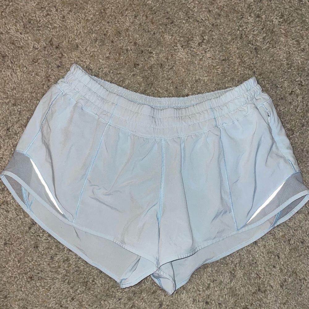 Light blue Lulu lemon athletic shorts